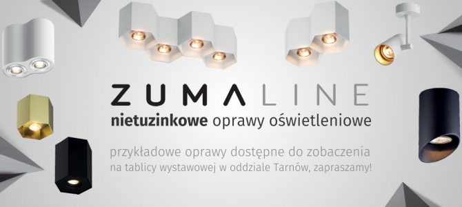 ZumaLine – nietuzinkowe oprawy oświetleniowe