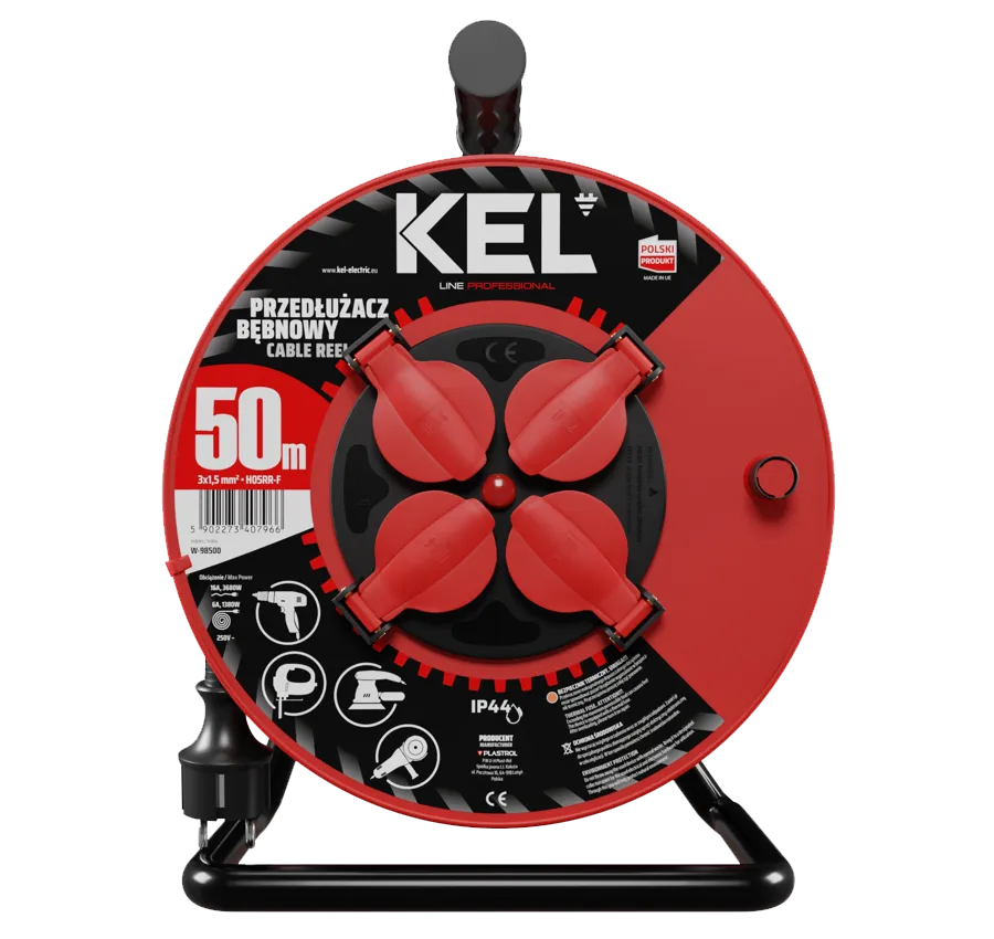 Plastrol-KEL-przedluzacz-bebnowy-warsztatowy-PROFESSIONAL-LINE-W-98500